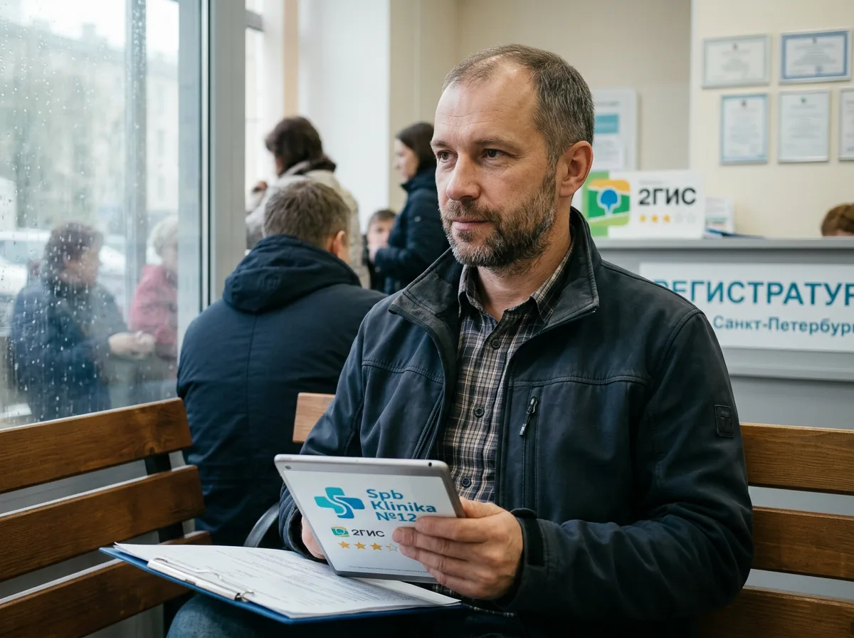 Аватар мужчины Игоря, 45 лет, брат пациента, отзыв 2ГИС Санкт-Петербург